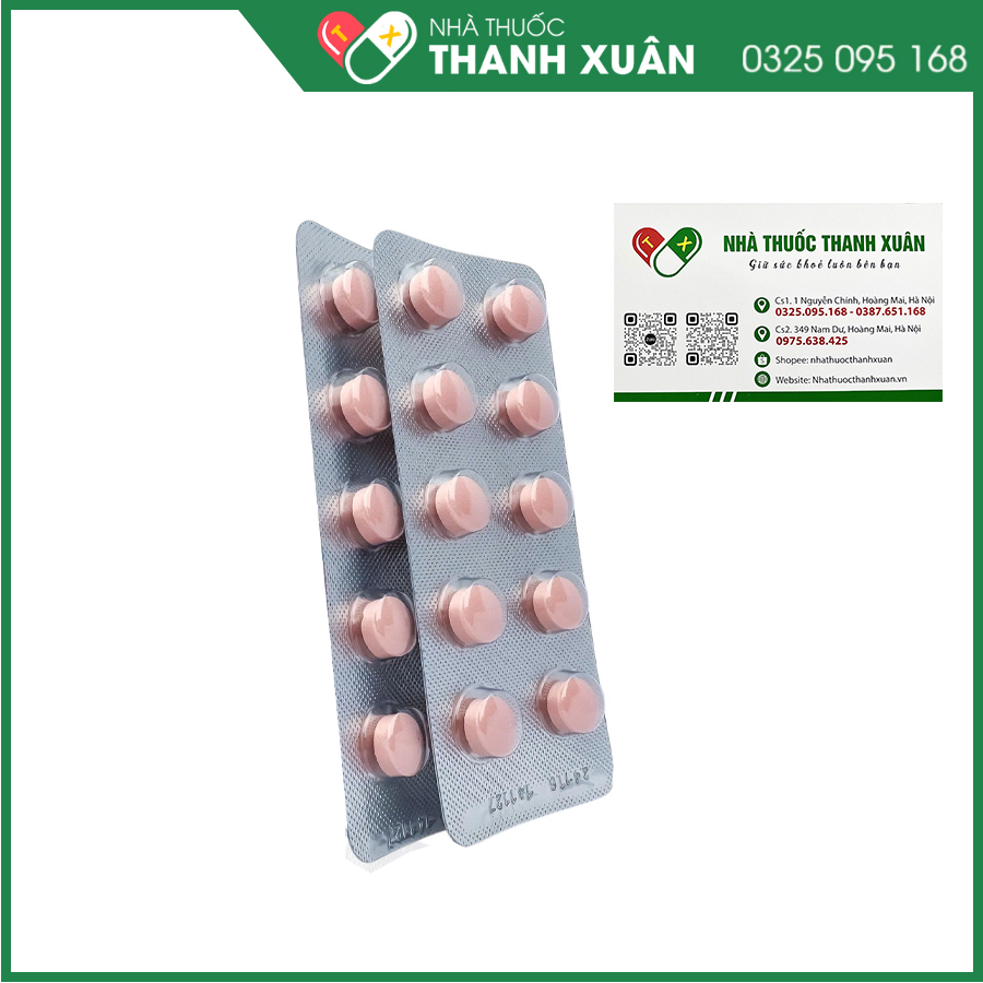 Ecipa 50 điều trị giãn tĩnh mạch, phòng và điều trị tụ máu chống viêm, chống phù nề sau phẫu thuật và chấn thương